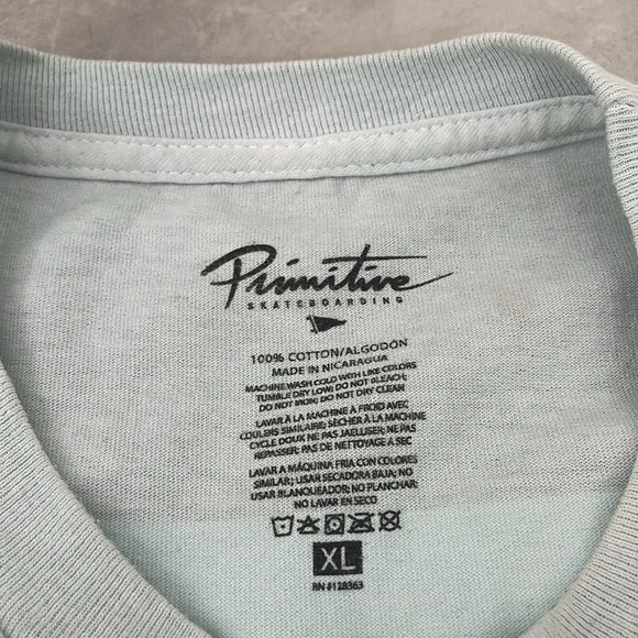 Men’s Primitive Skateboarding Hummingbird Floral Cotton Short Sleeve Shirt XL - Picture 14 of 14